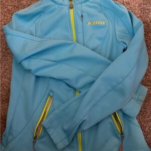 Klim Women's Light Blue Ski Softshell Jacket